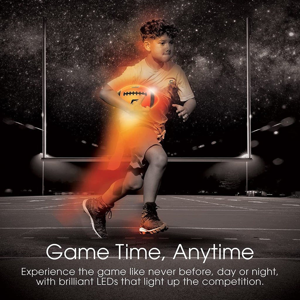 Light Up Official Size Water Resistant Football with Pump V2170