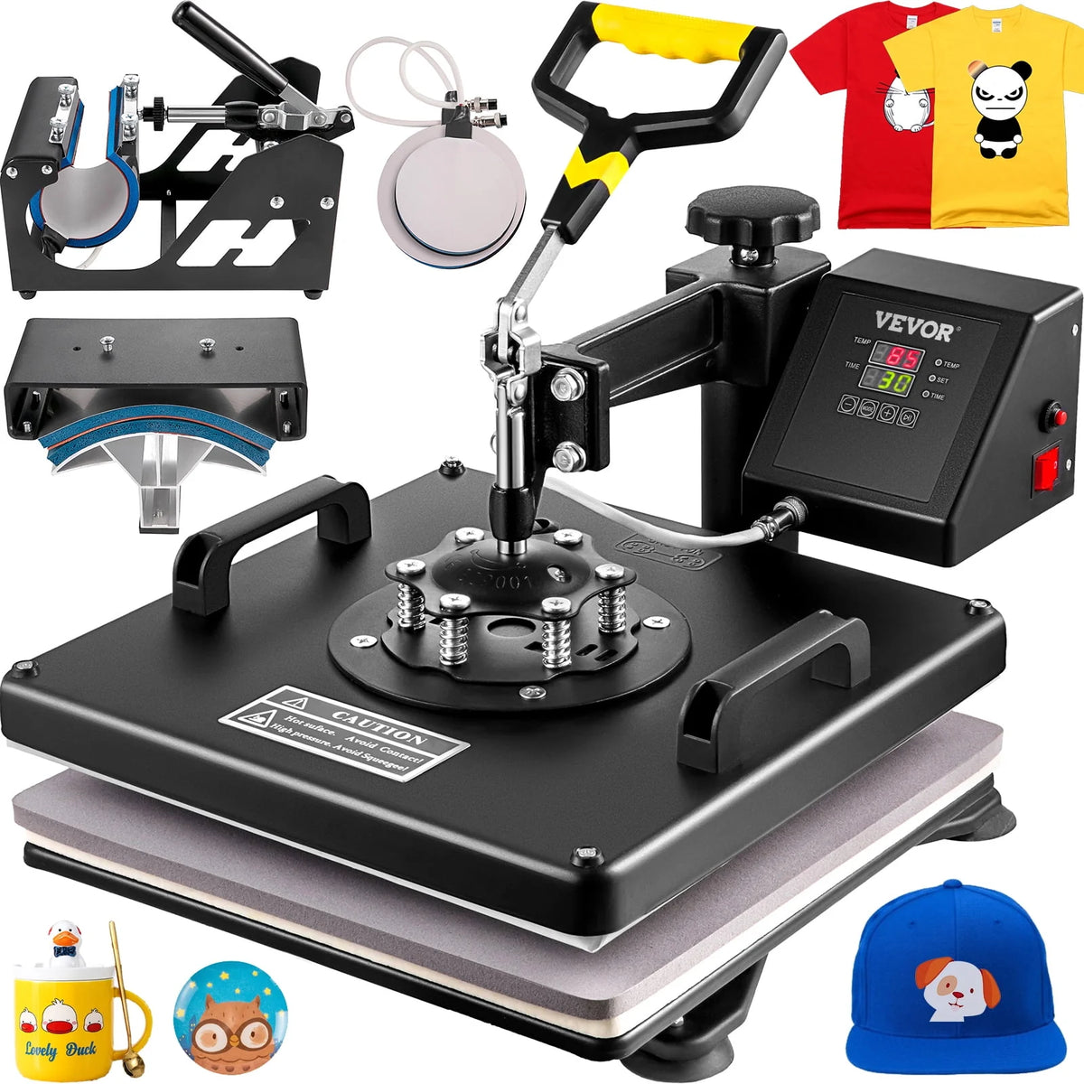 12 x 15 inch 5 in 1 Heat Press Machine M8039