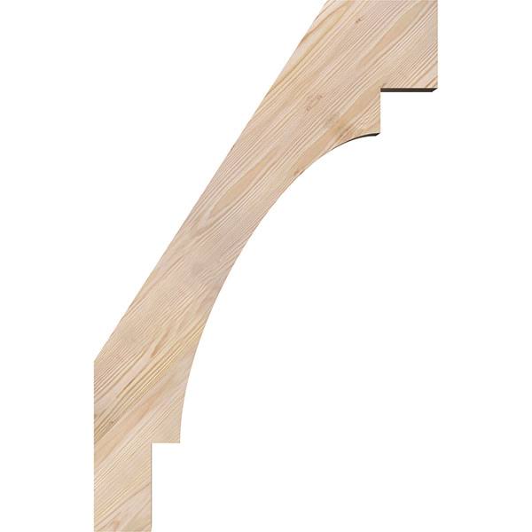 3 1/2x22W x 22x22D x 34x22H Douglas Fir Smooth Brace A8784