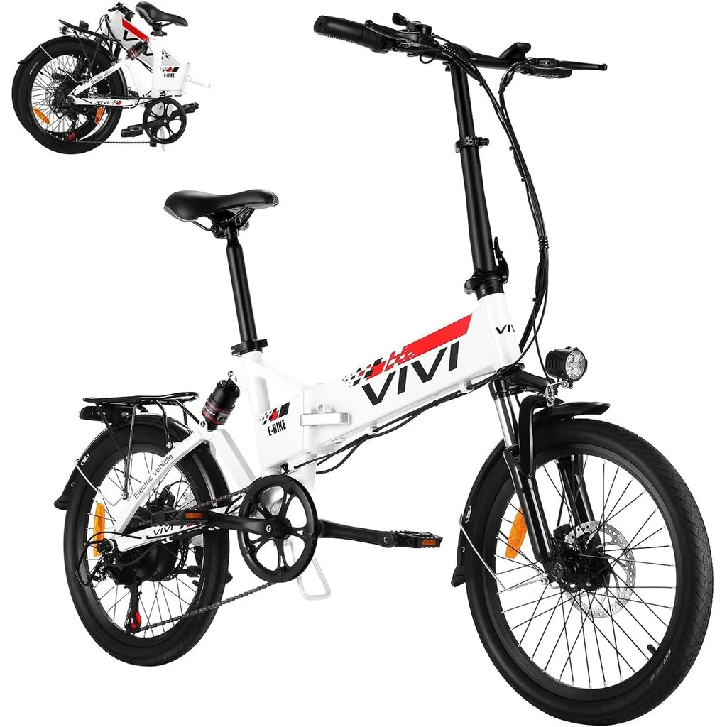 Folding Electric Bike 500W Full Suspension W656