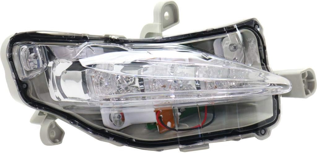 Passenger Side Daytime Running Light Assembly for Toyota Corolla 2017 2018 W4145