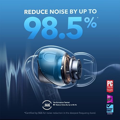 Wireless Noise Cancelling Earbuds, Bluetooth 5.3 W377715