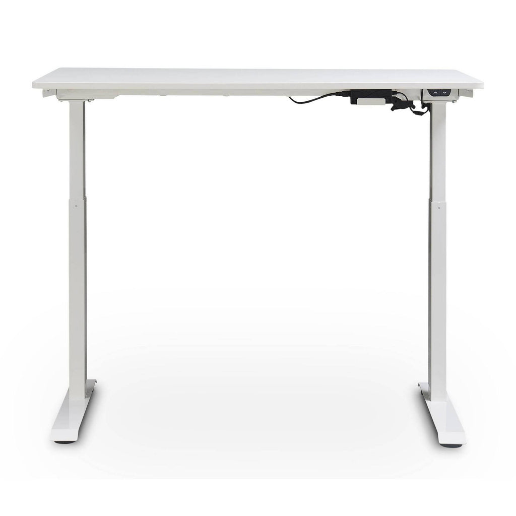 White Electric Height Adjustable Standing Desk Q513
