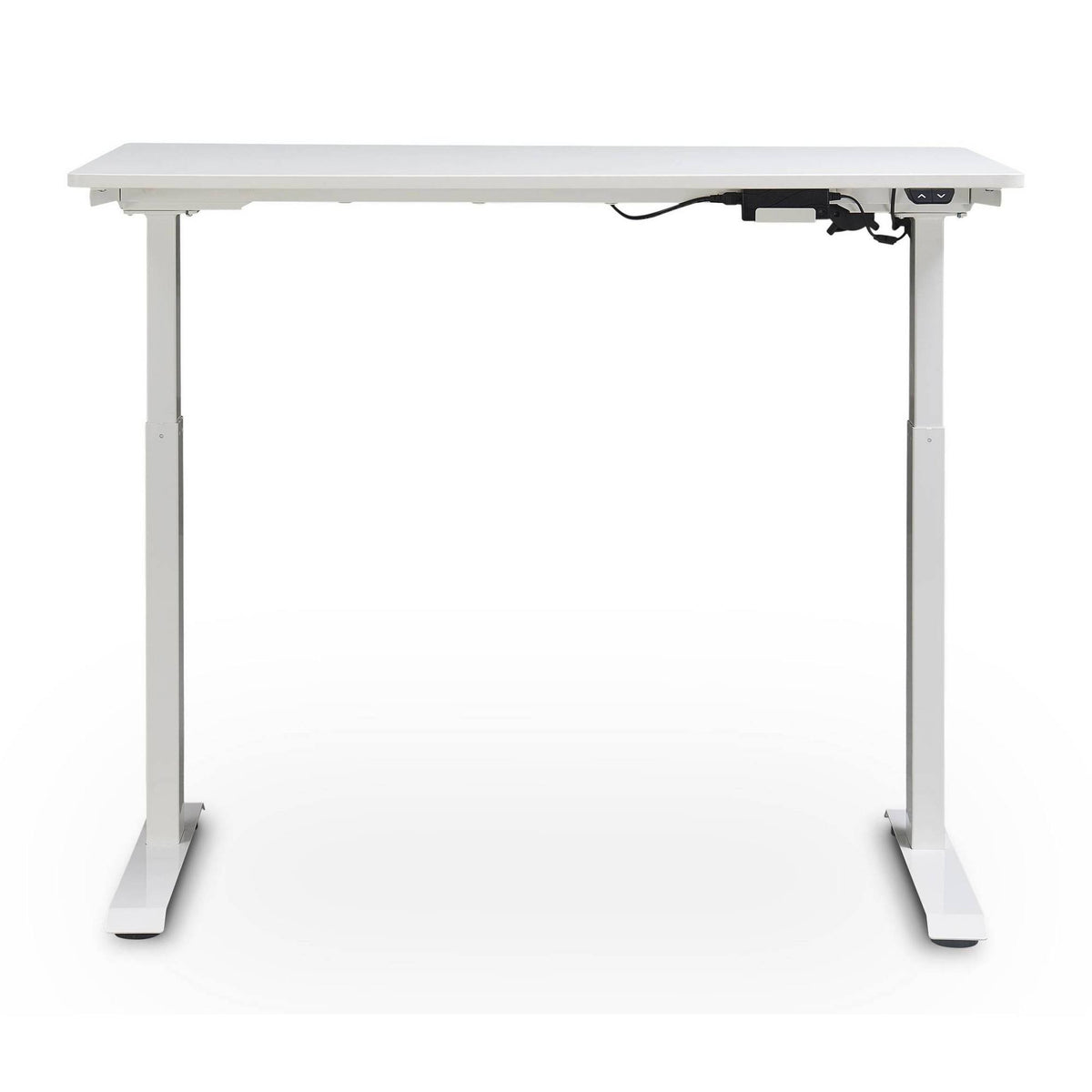 White Electric Height Adjustable Standing Desk Q513