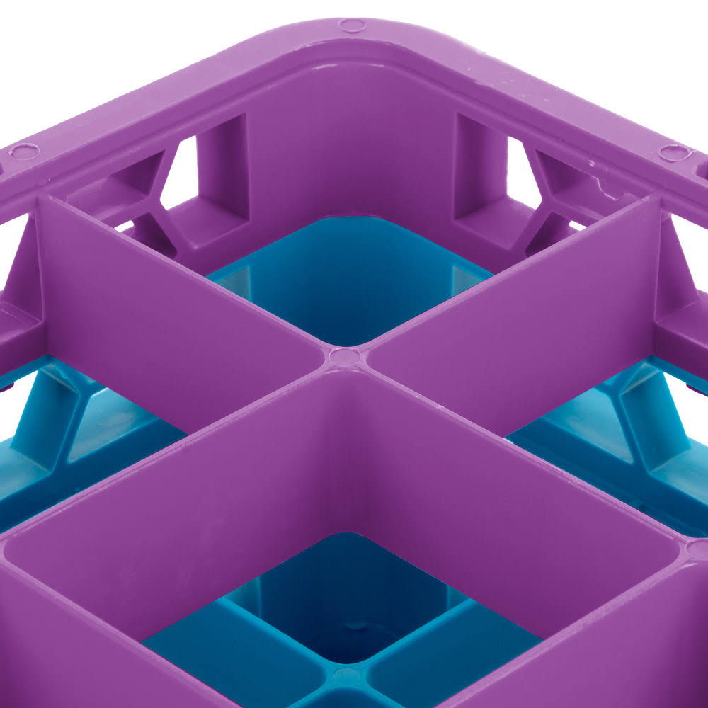 25 Compartment Lavender Glass Rack with 4 Extenders A1468