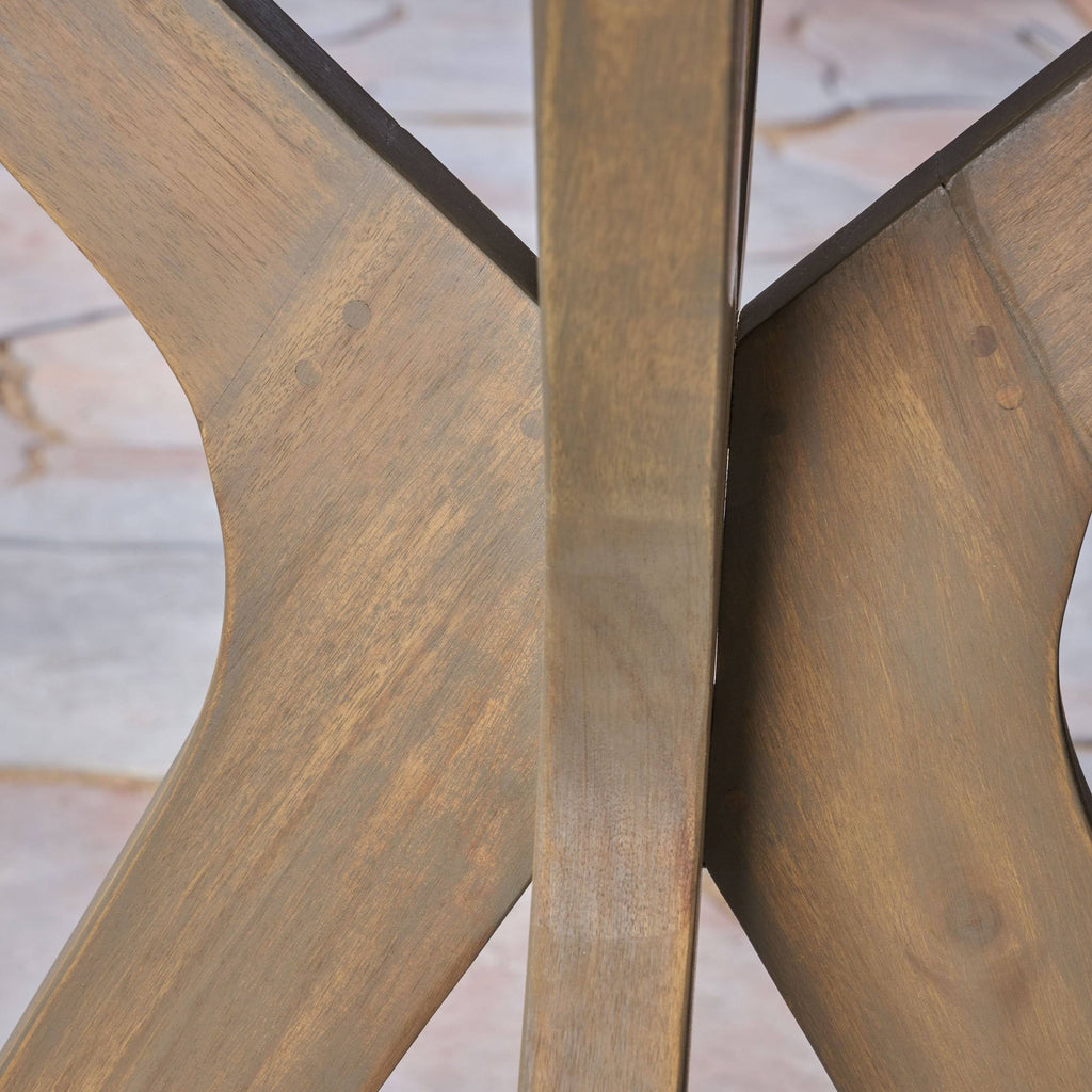 Grey Acacia Wood Bistro Table M421213