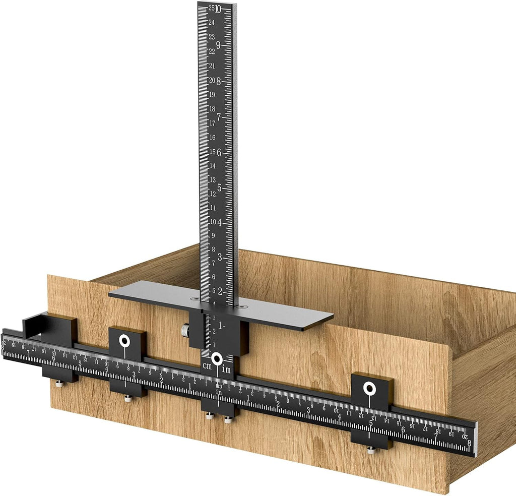 Aluminum Alloy Adjustable Cabinet Hardware Jig I236