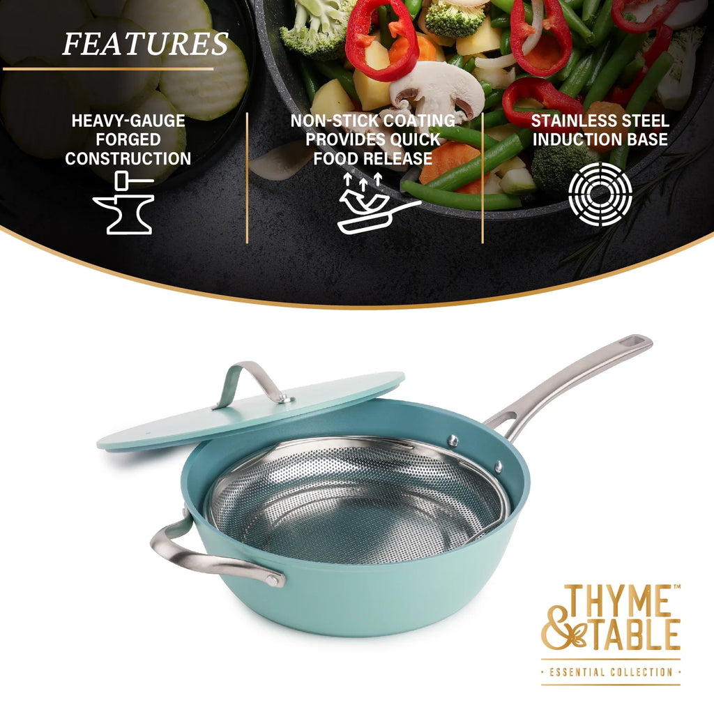 Chef Set with Steamer Basket X65096