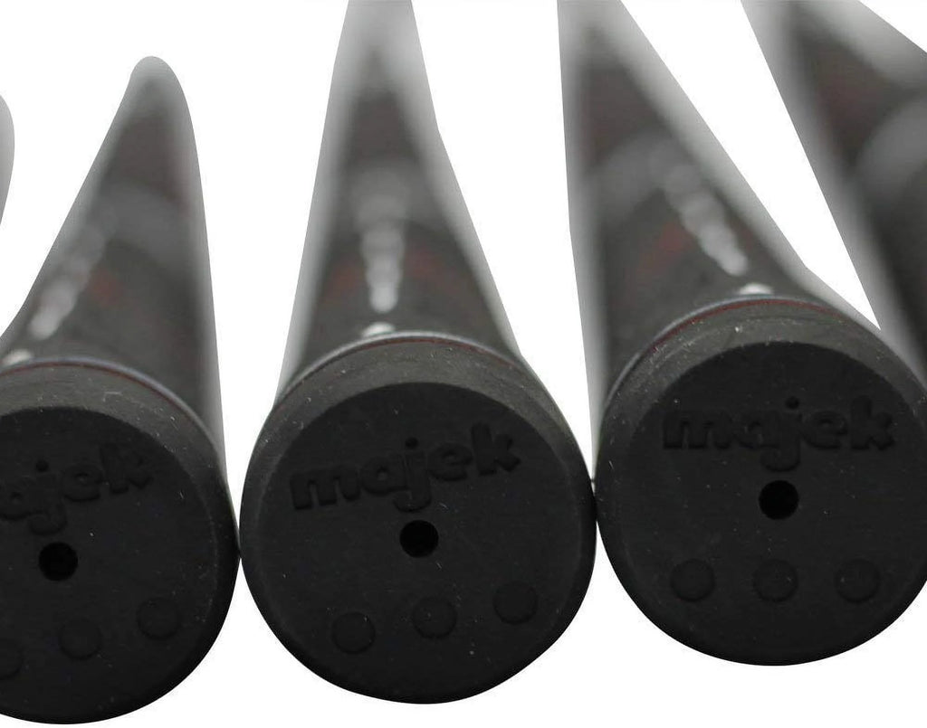 Midsize Black Golf Grips Kit with Grip Tape and Clamp F995