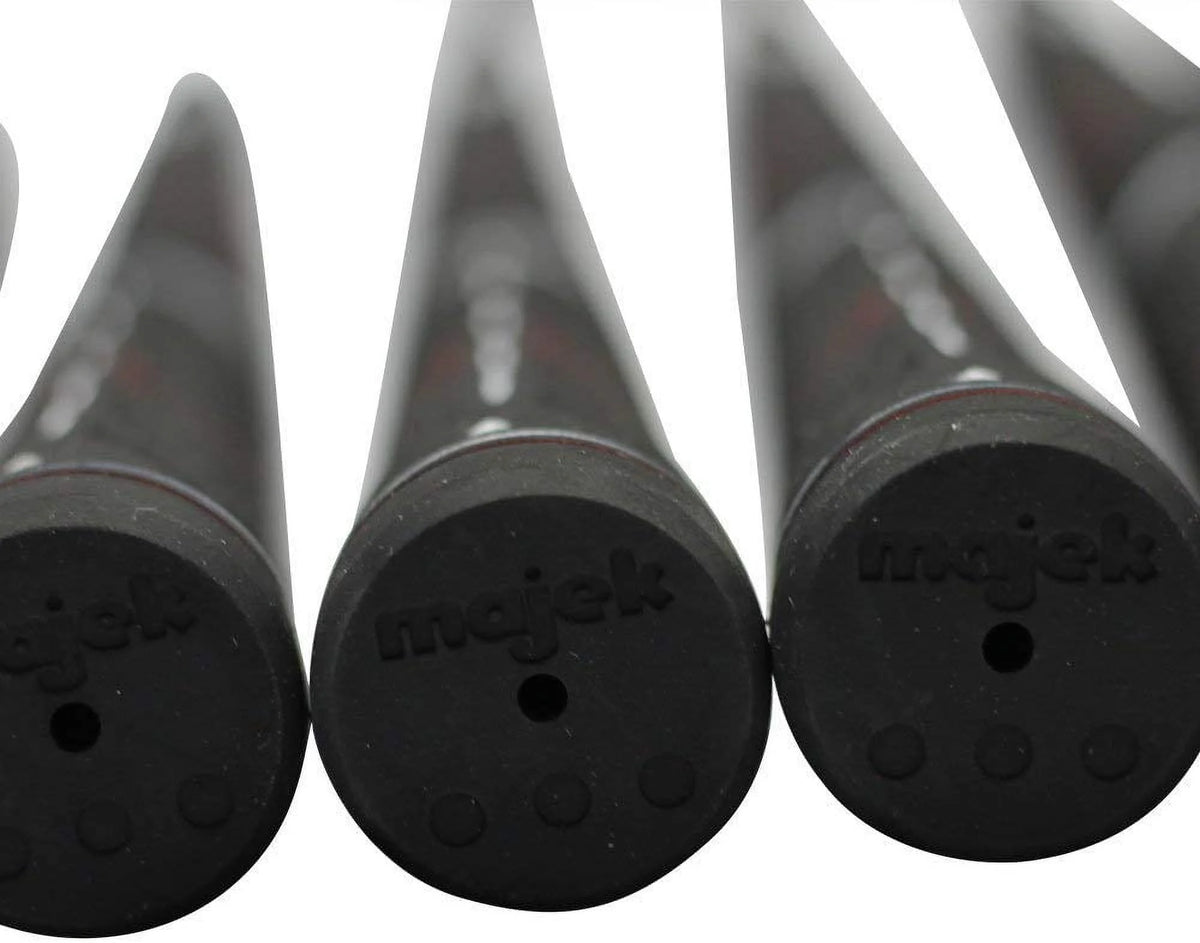 Midsize Black Golf Grips Kit with Grip Tape and Clamp F995