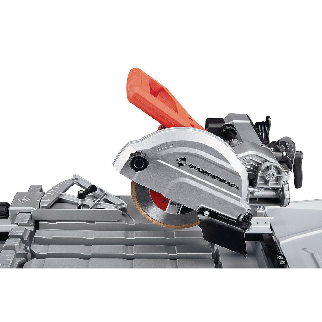 7 in. Wet Tile Saw with Sliding Table Q840