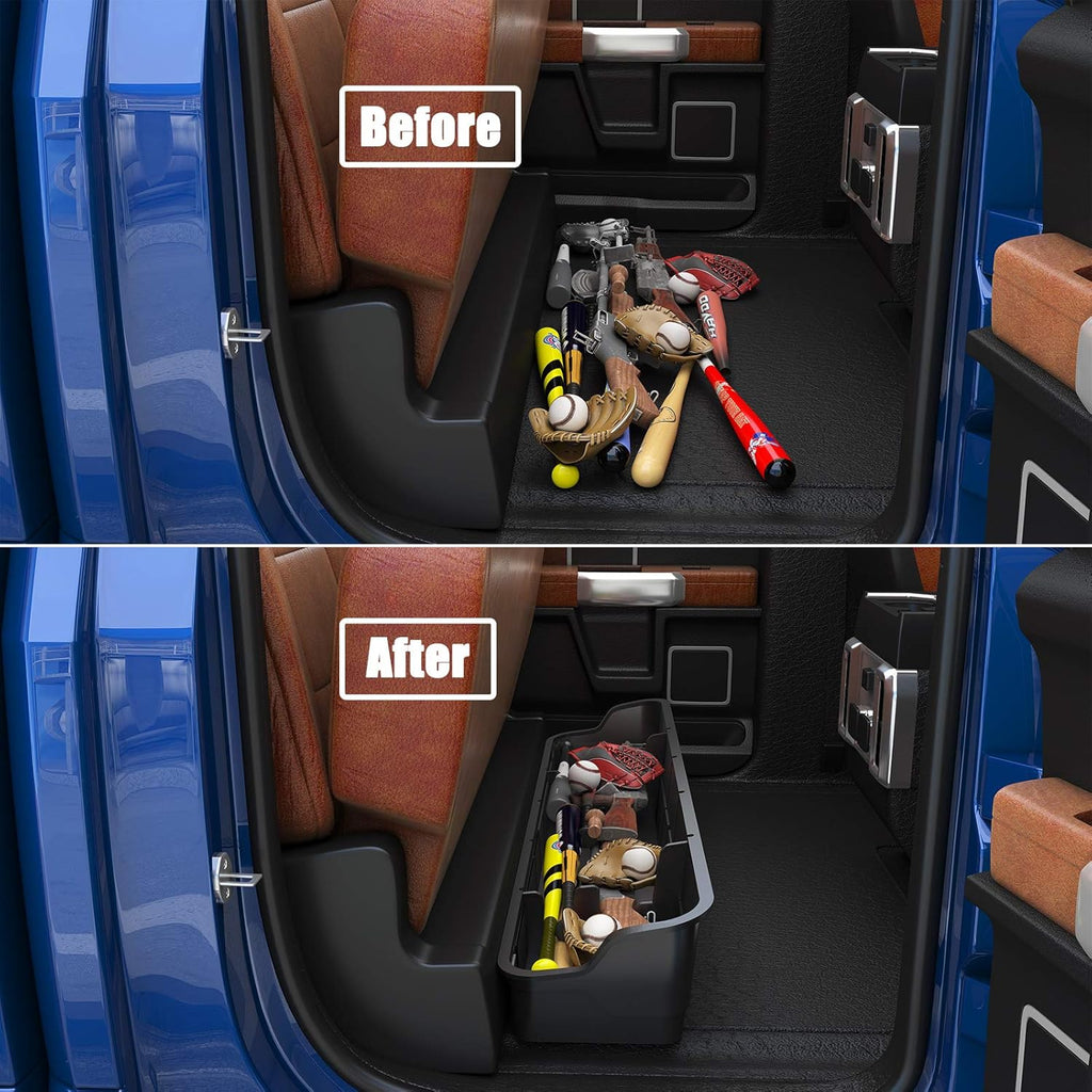 True Black Underseat Storage Box K393829