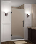 Frameless Hinged Shower Door Oil Rubbed Bronze Y38701