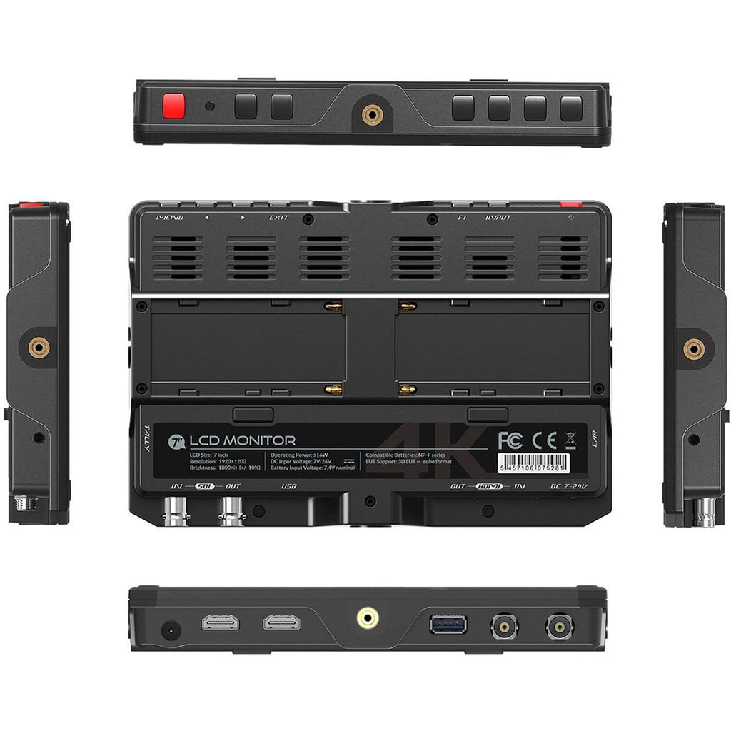 7x22 4K HDMI/3G-SDI On-Camera Monitor S9915