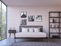 Black and White 4 Panels Giclee Canvas Prints C467871