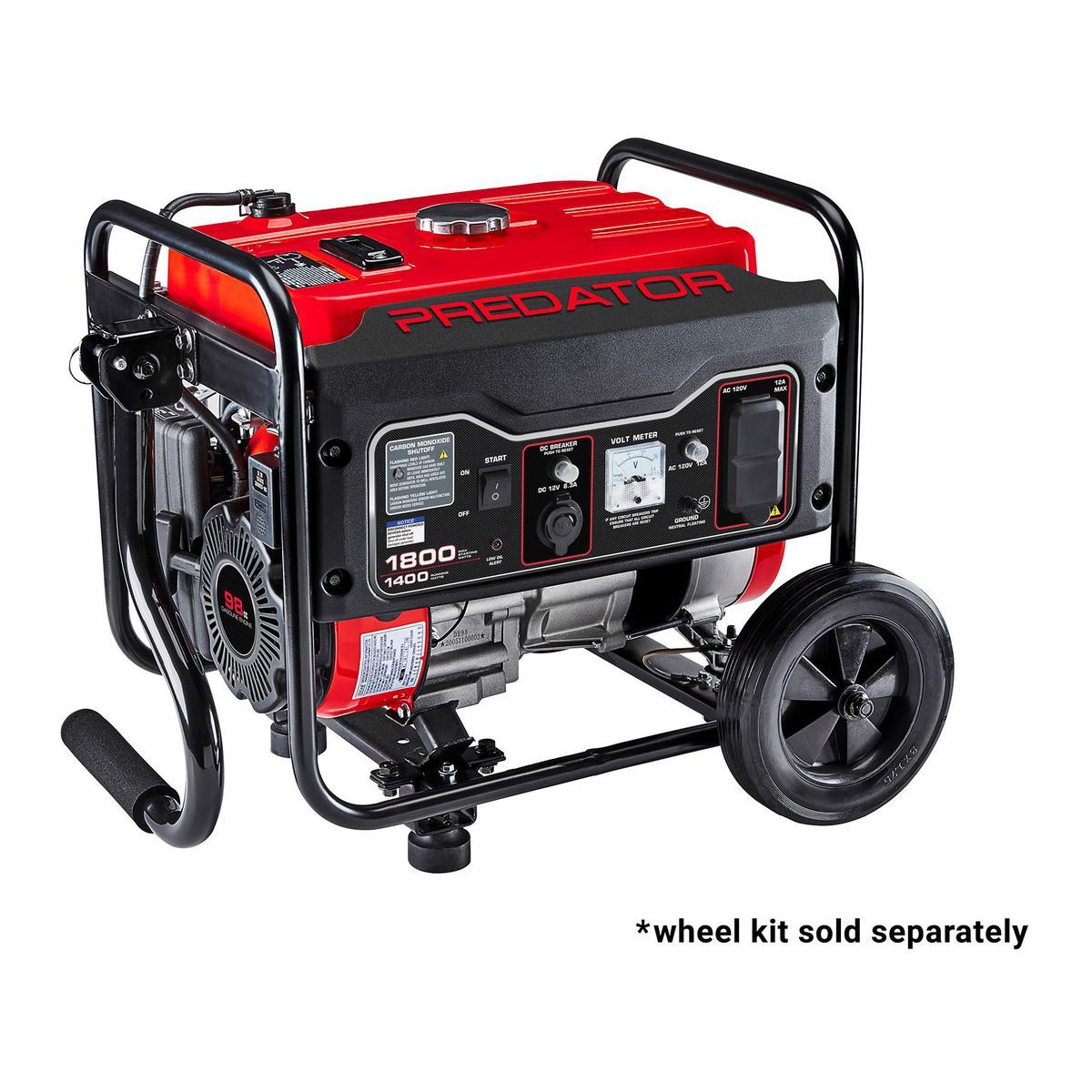 1800 Watt Gas-Powered Portable Generator U3869