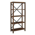Dark Walnut Bookcase F2852