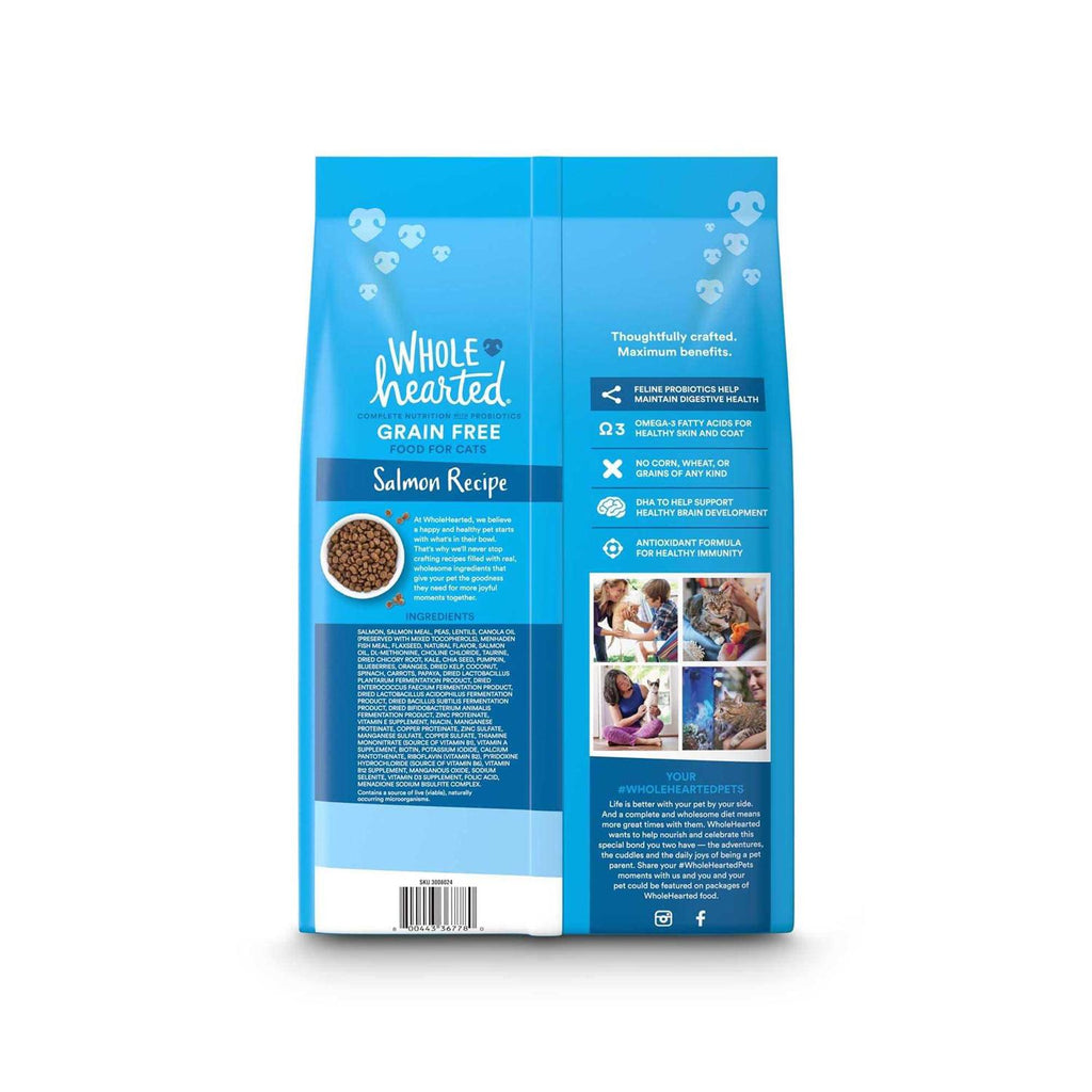 Grain Free Salmon Recipe Dry Kitten Food N2067