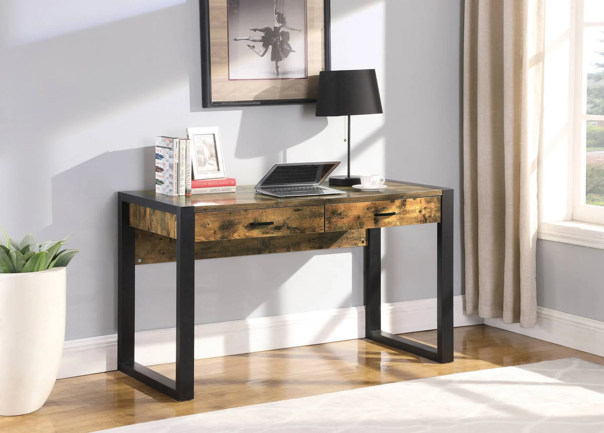 Antique Nutmeg Writing Desk Q94857