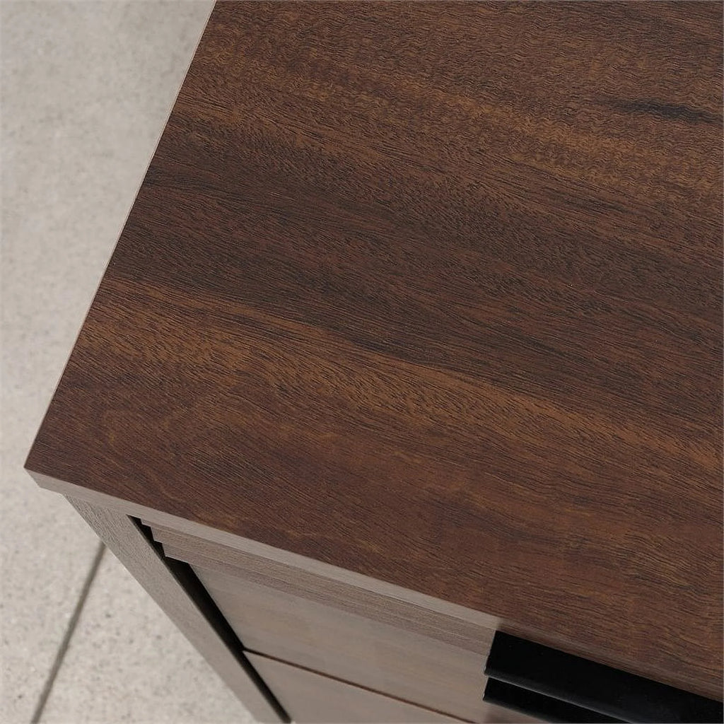3-Piece Credenza Desk & Hutch & Utility Stand M747465
