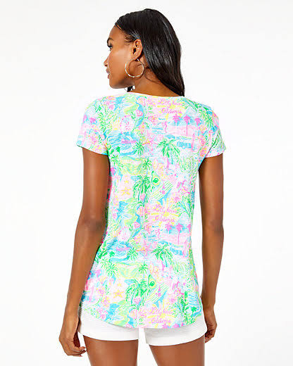 Multi Lilly Loves California Top D7681