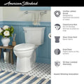 White Elongated Toilet P5948