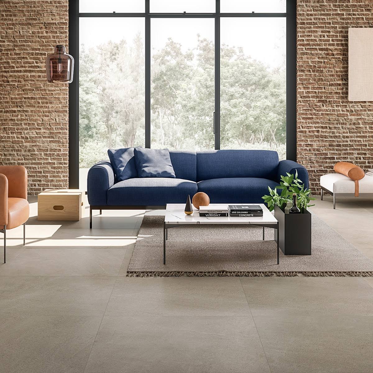 36 in. x 36 in. Matte Porcelain Floor and Wall Tile E90939