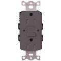 Plum Tamper Resistant GFCI Receptacle 15A J642118