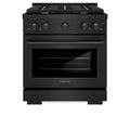30 4.2 cu. ft. Gas Range with Convection Oven and 4 Burners Black Stainless Steel U924365