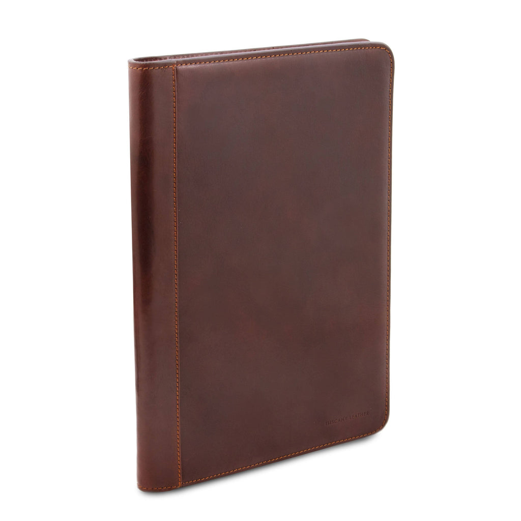 Black Leather Document Case with Ring Binder N359166