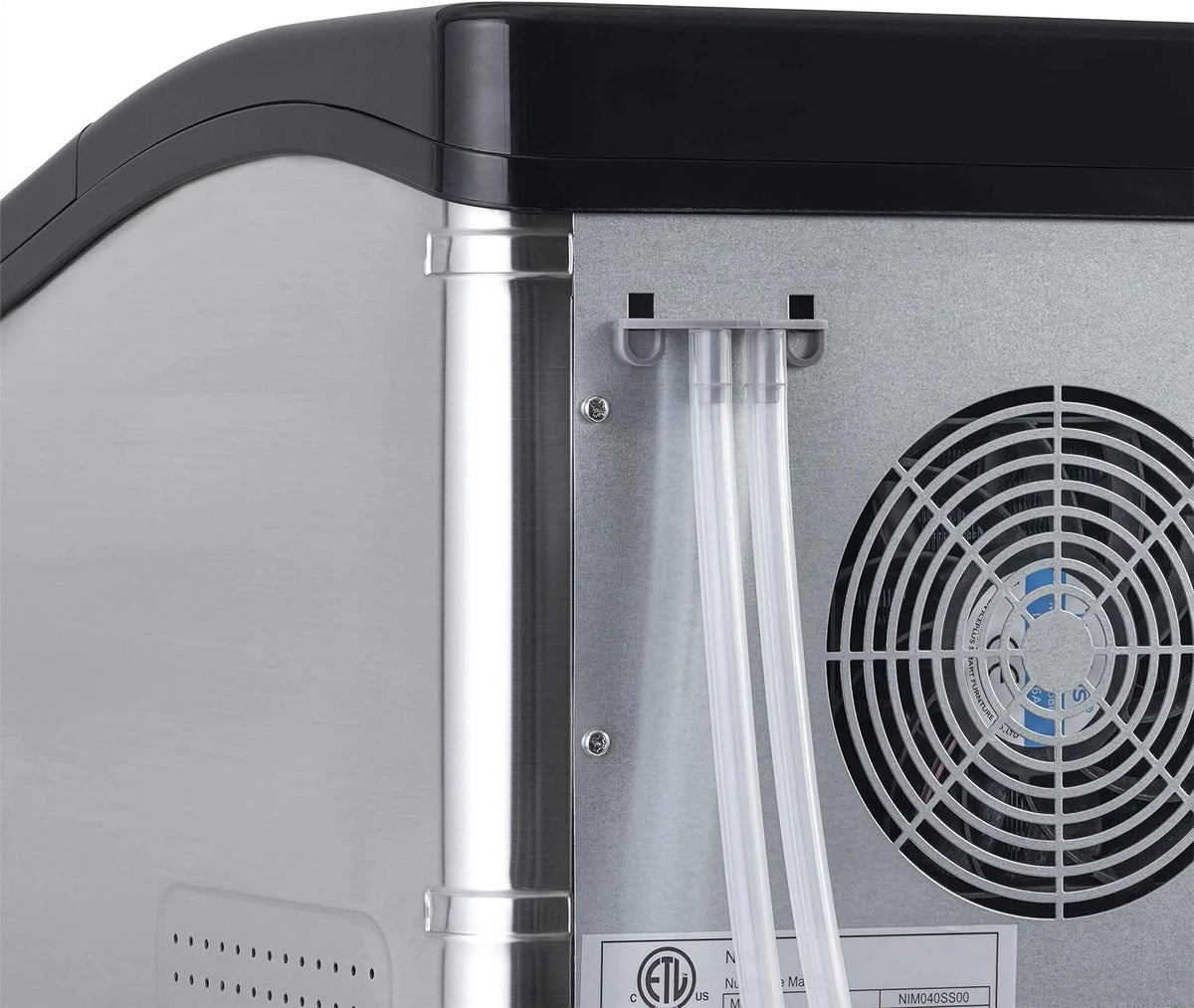 Black Silver Nugget Ice Maker Y855643