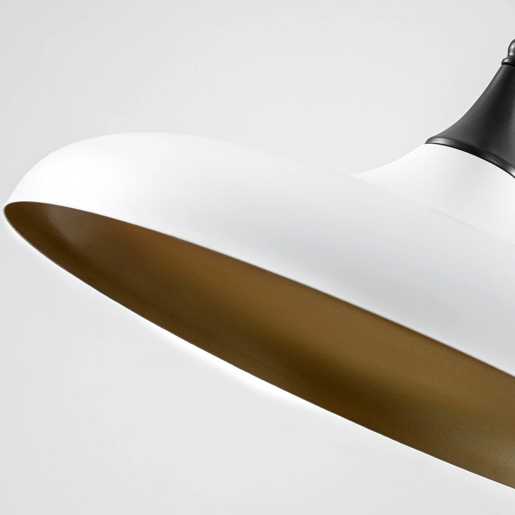 1-Light Dimmable Dome Pendant L71001
