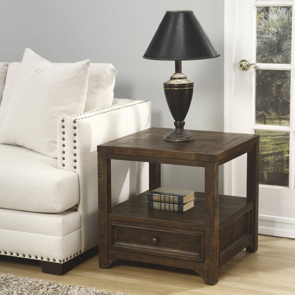 Solid Wood End Table K536