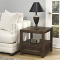 Solid Wood End Table K536