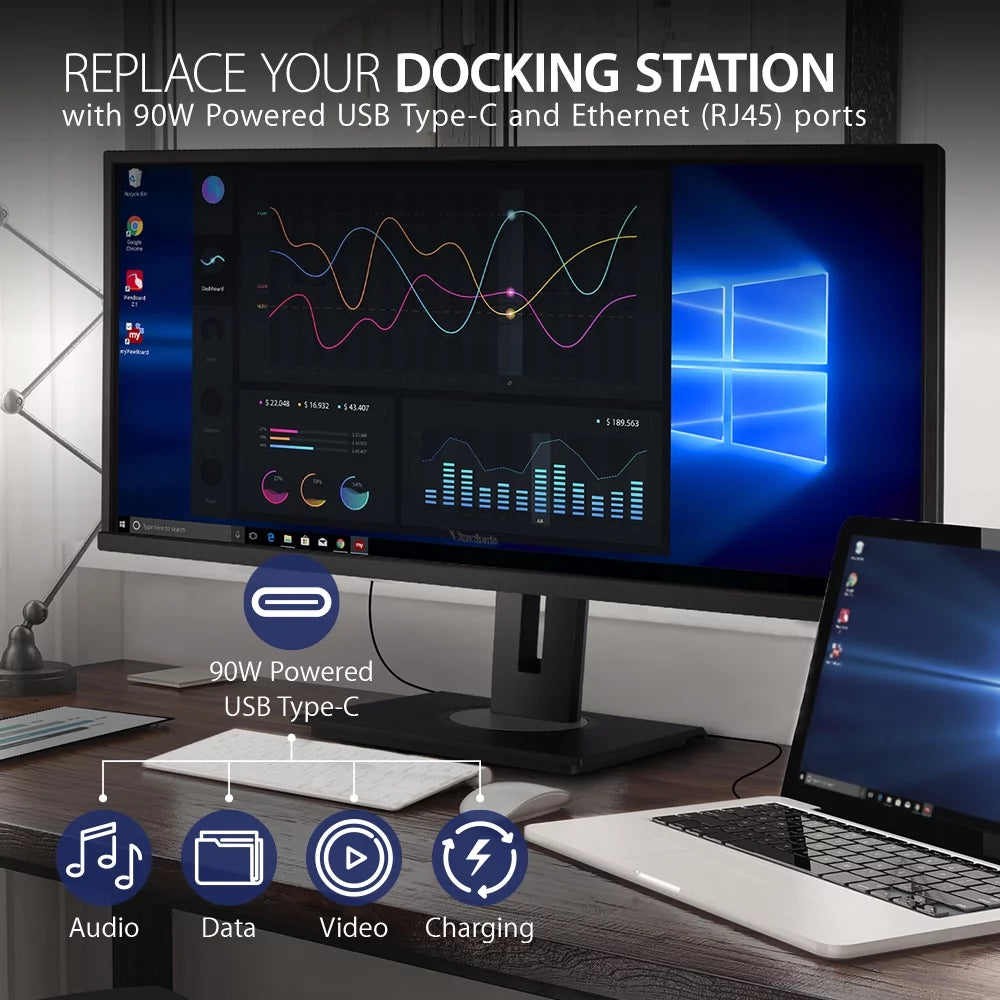34 Inch 21:9 UltraWide WQHD 1440p Monitor K611