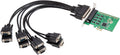 8 Port PCI-Express Serial Card Pack of 2 R558286