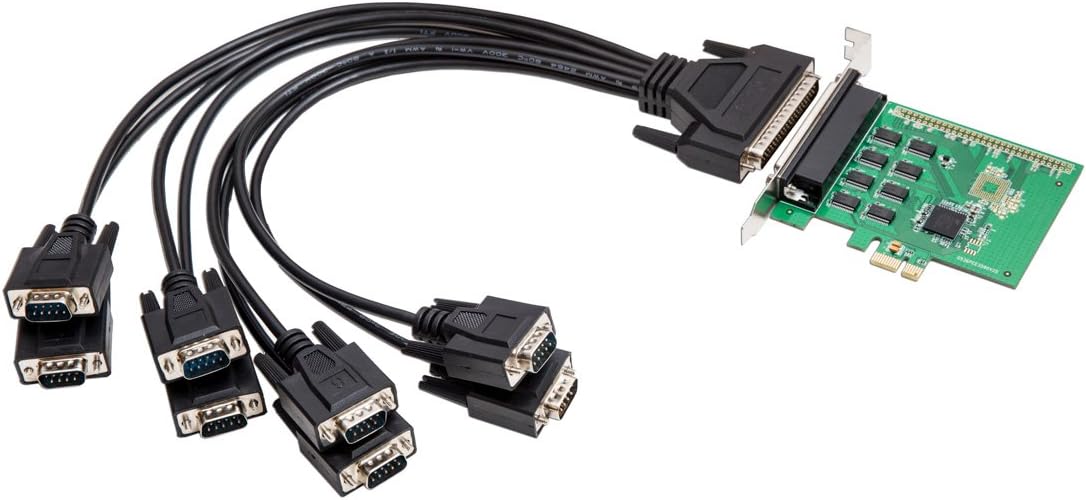 8 Port PCI-Express Serial Card Pack of 2 R558286