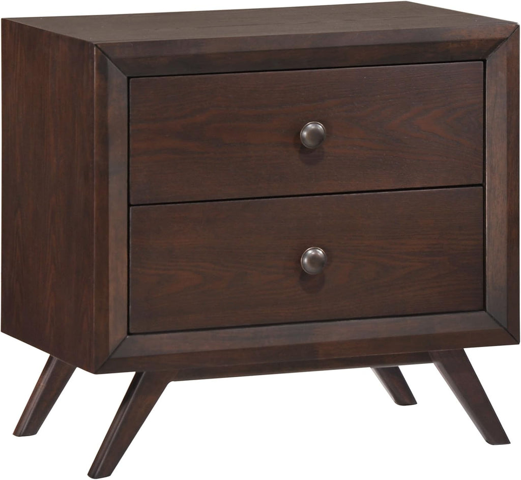 Mid-Century Modern Wood Nightstand T71076