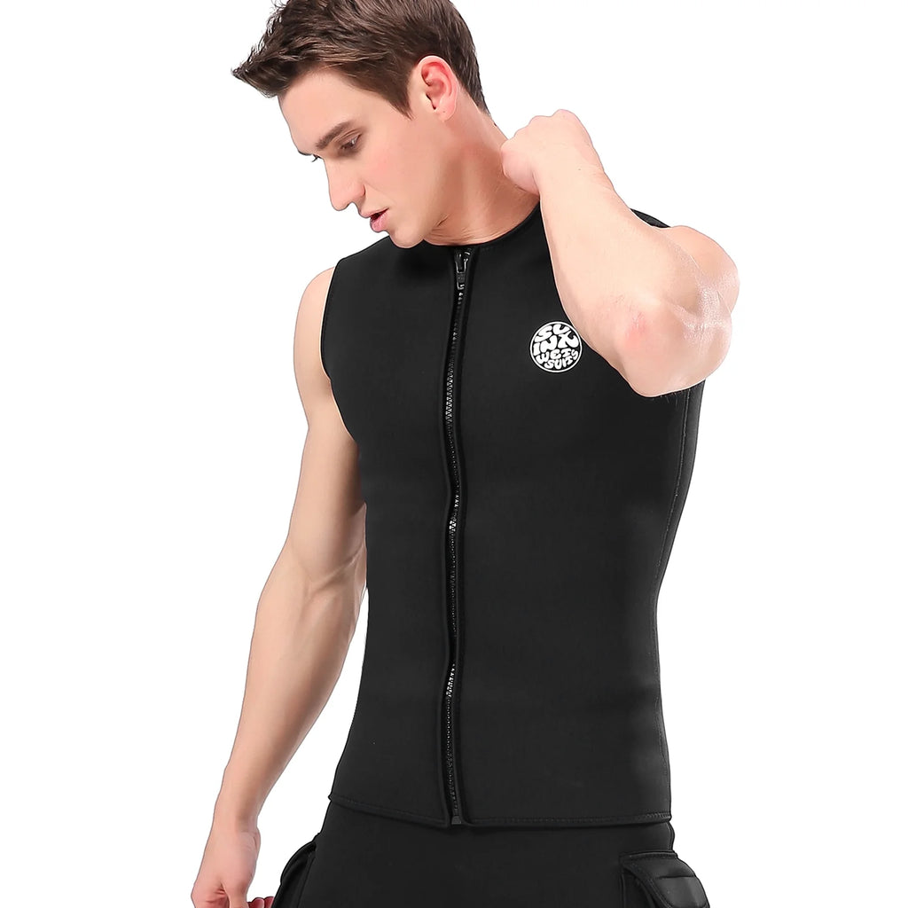 3mm Neoprene Sleeveless Thermal Wetsuit Vest K445