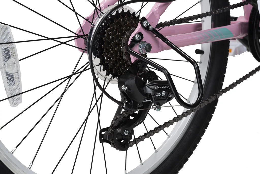 24 Girls 7-Speed Cruiser Bicycle Pink N875747