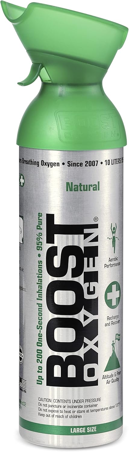 4 Pack Large 10L Natural Portable Pure Oxygen Canister W497478