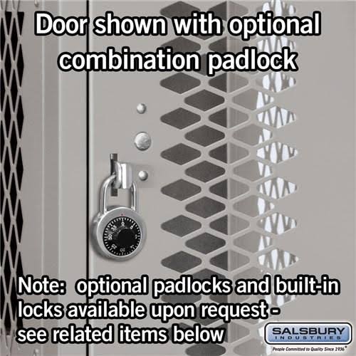 Gray Metal Locker E4225