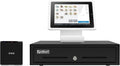 Compact Receipt Printer, Stand for iPad, Mini Cash Drawer X622
