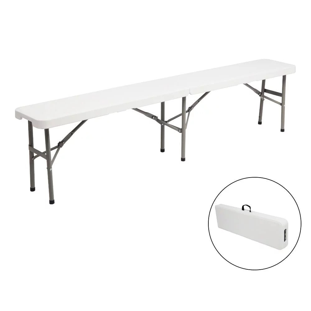 Folding Picnic Table with 2 Bench H12054
