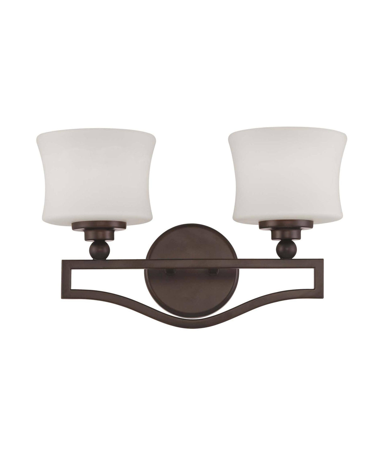English Bronze 2 Light Bath Bar A42999