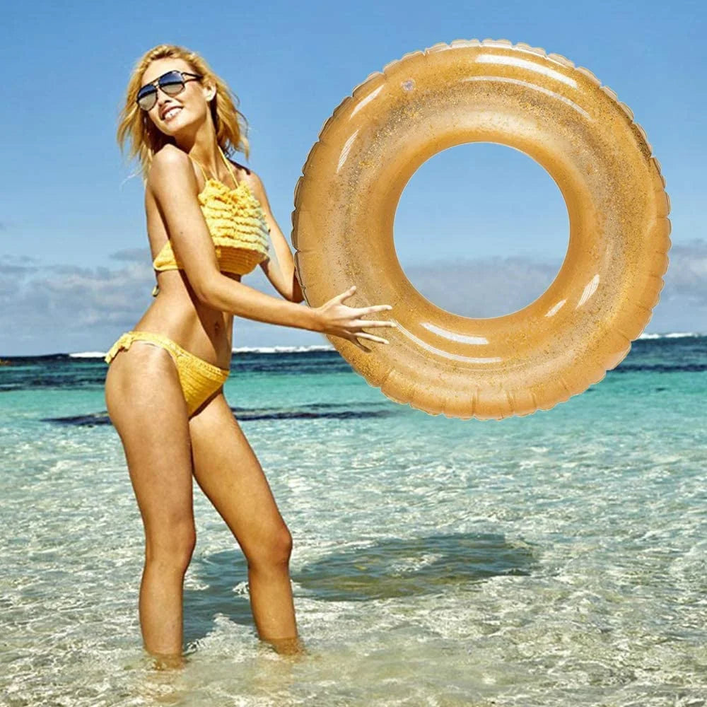 48 Inch Inflatable Pool Ring Float B387