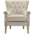 Beige Accent Chair X76300