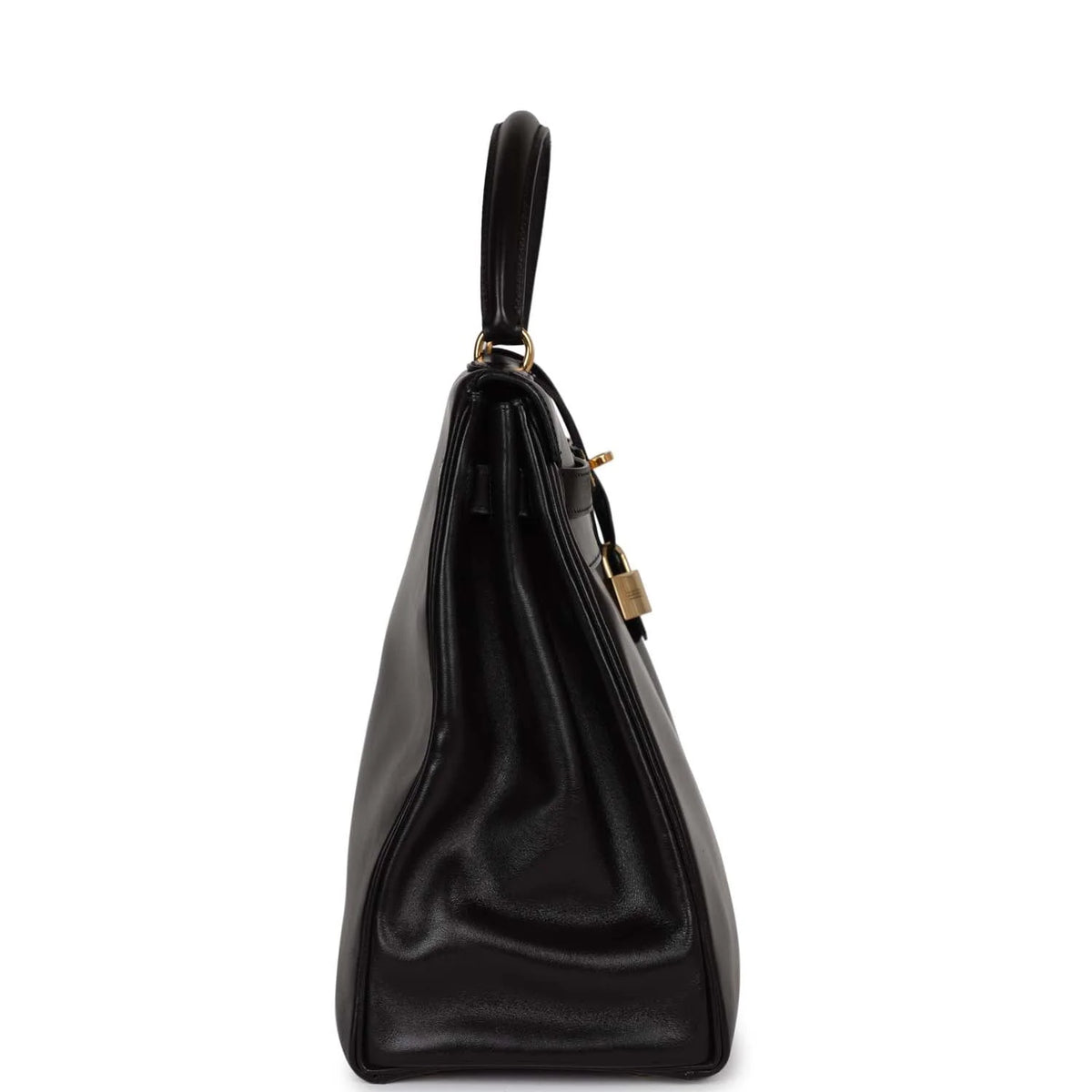 Black Leather Handbag K4535