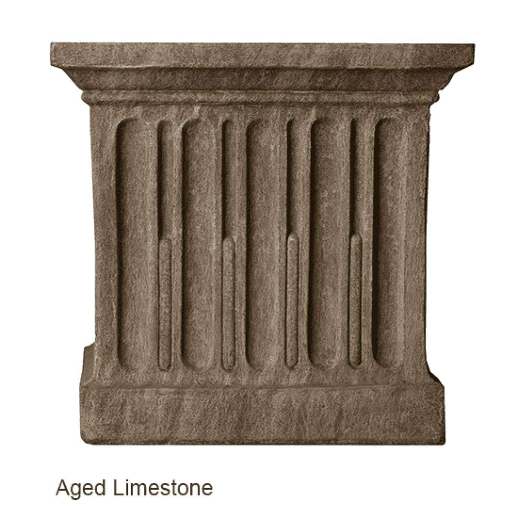 Aged Limestone Birdbath/Feeder L514326