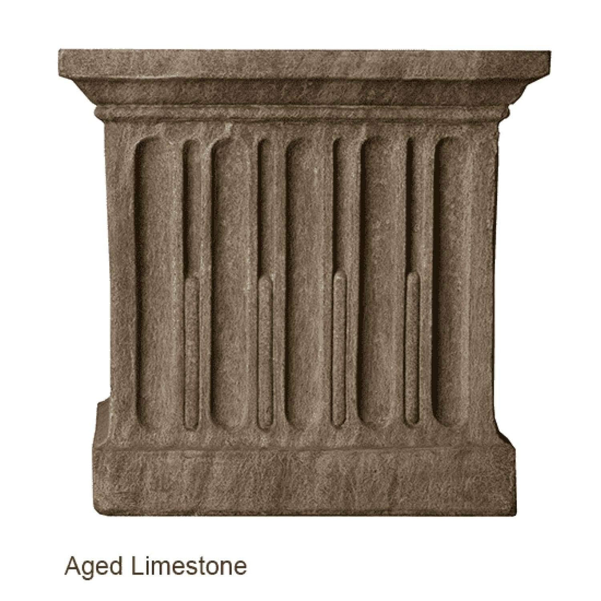 Aged Limestone Birdbath/Feeder L514326